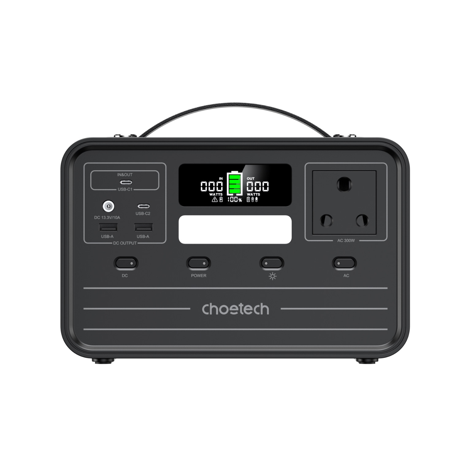 Choetech Portable Power Station 300W / 230Wh - Image 5