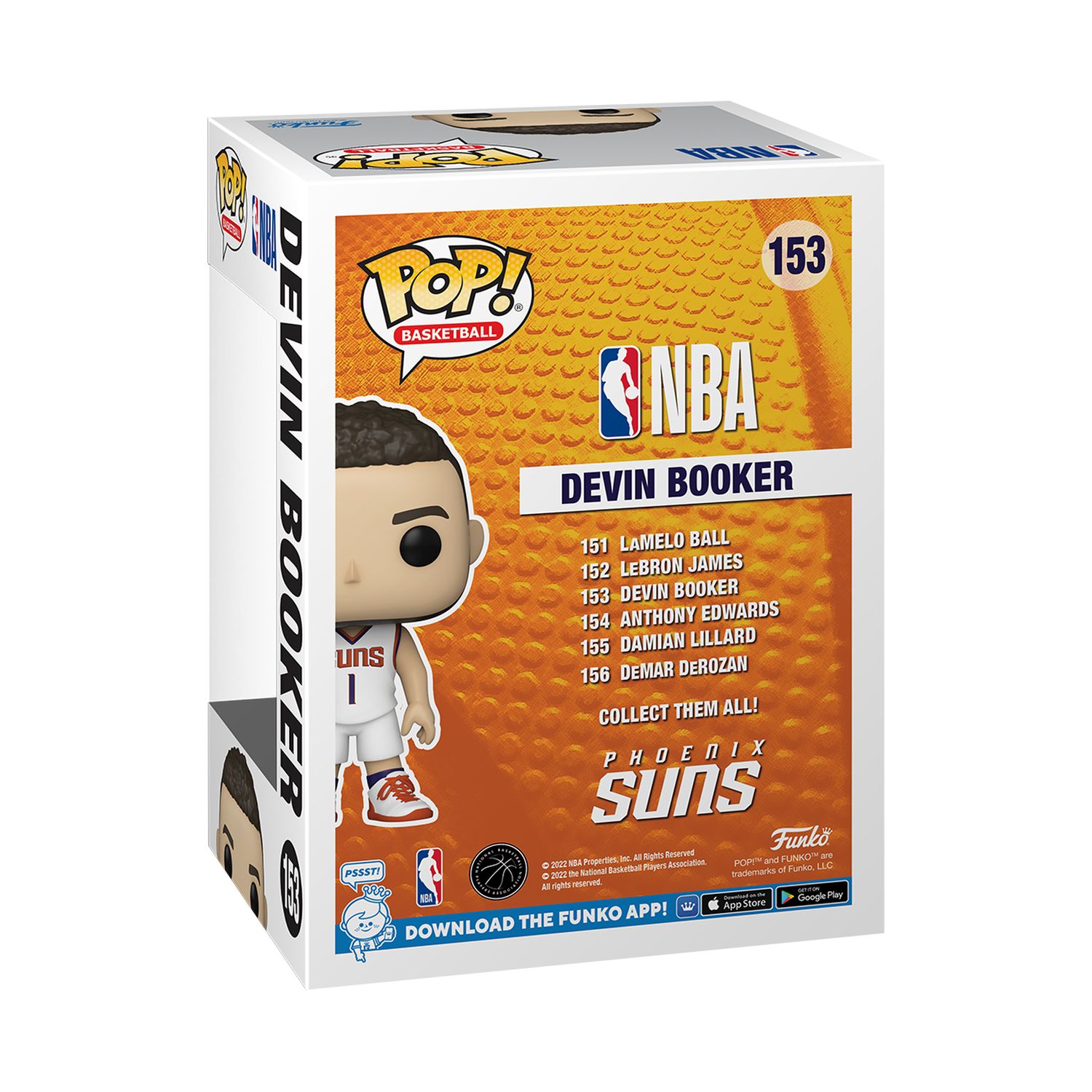 Funko Pop! Basketball: Phoenix Suns - Devin Booker - Image 20