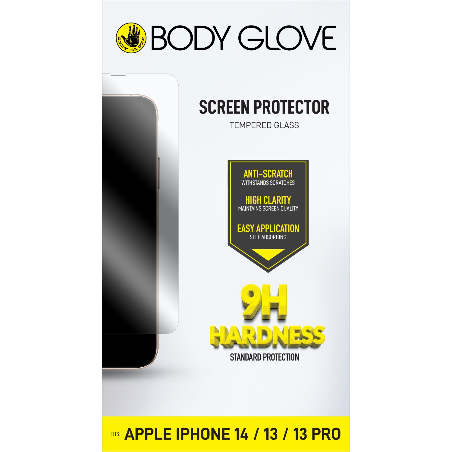 Body Glove Tempered Glass Screen Protector - Apple iPhone 14 / iPhone 13 / iPhone 13 Pro - Image 29