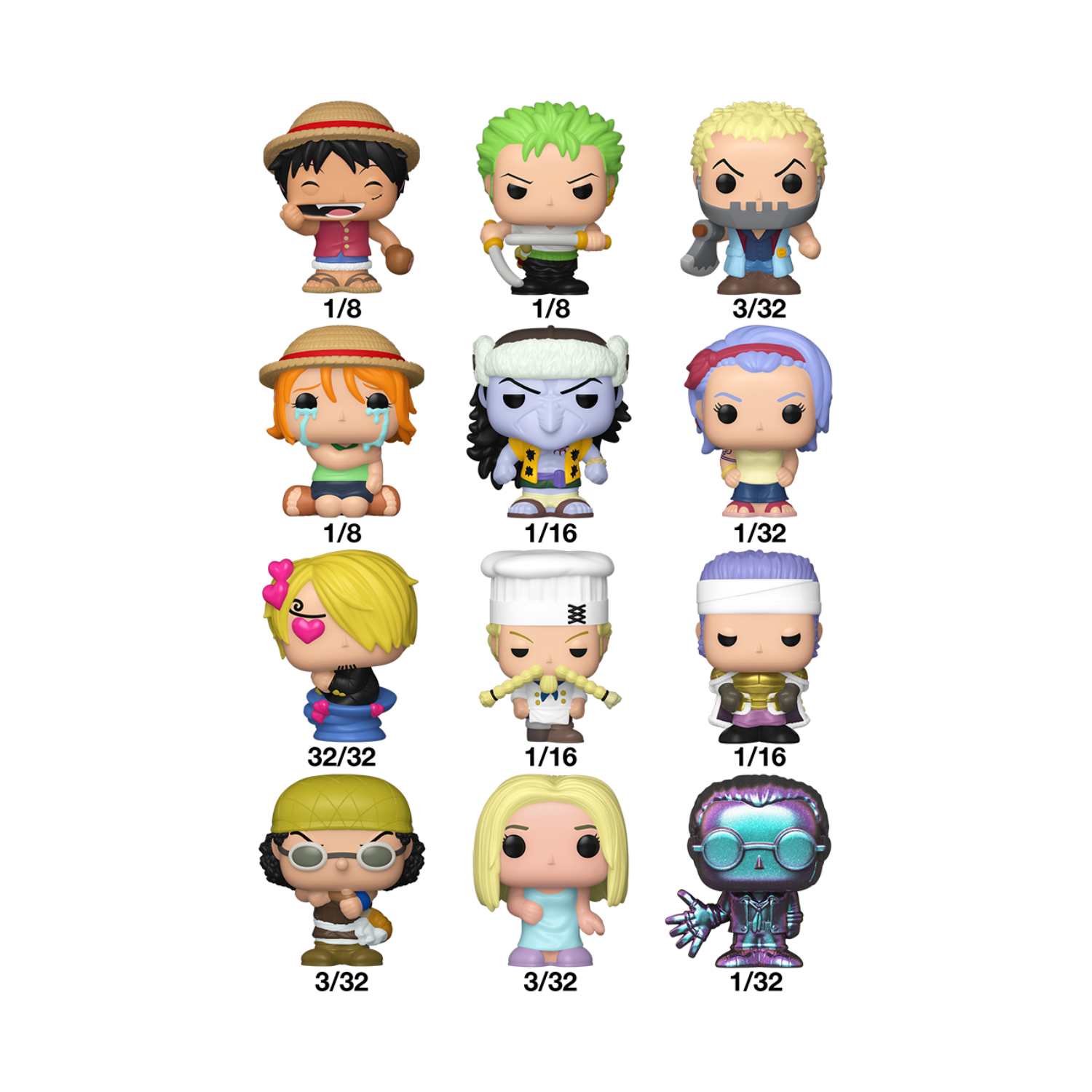 Funko Mystery Bitty Pop!: One Piece - Image 2