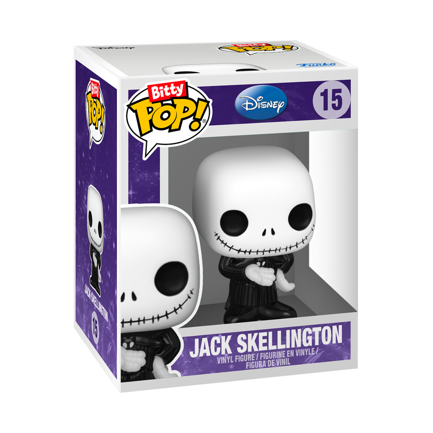 Funko Bitty Pop!: The Nightmare Before Christmas - Jack Skellington & Sally 2 Pack - Image 47