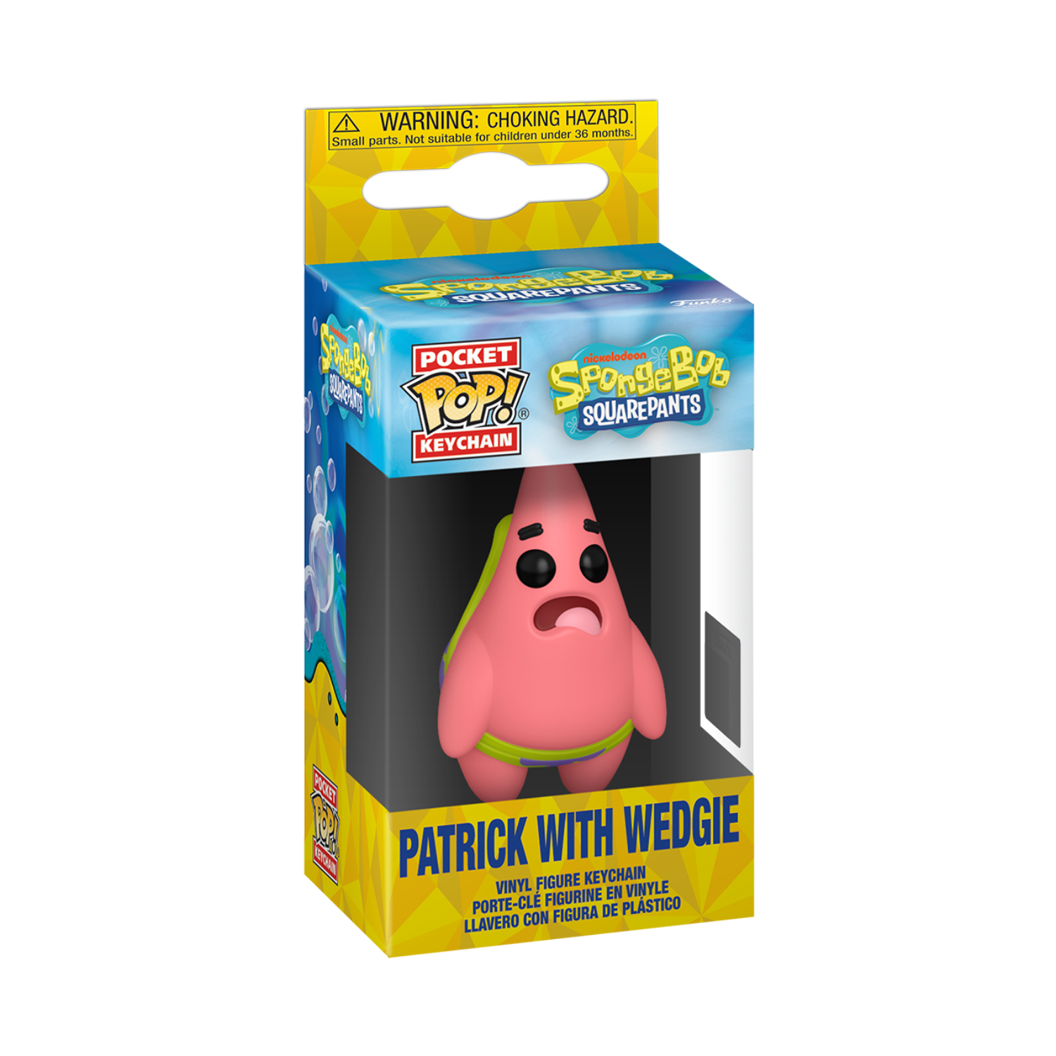 Funko Pop! Pocket Keychain: SpongeBob Squarepants - Patric With Wedgie - Image 7
