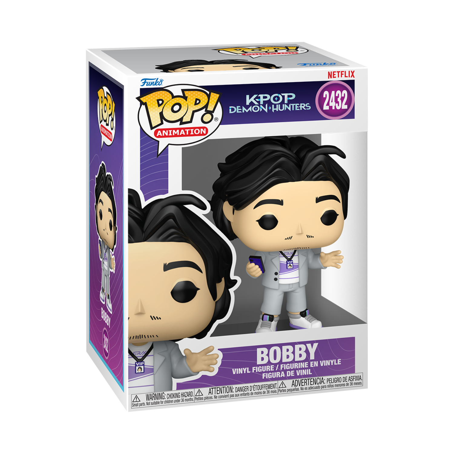 Funko Pop! Animation: K-Pop Demon Hunters - Bobby - Image 3