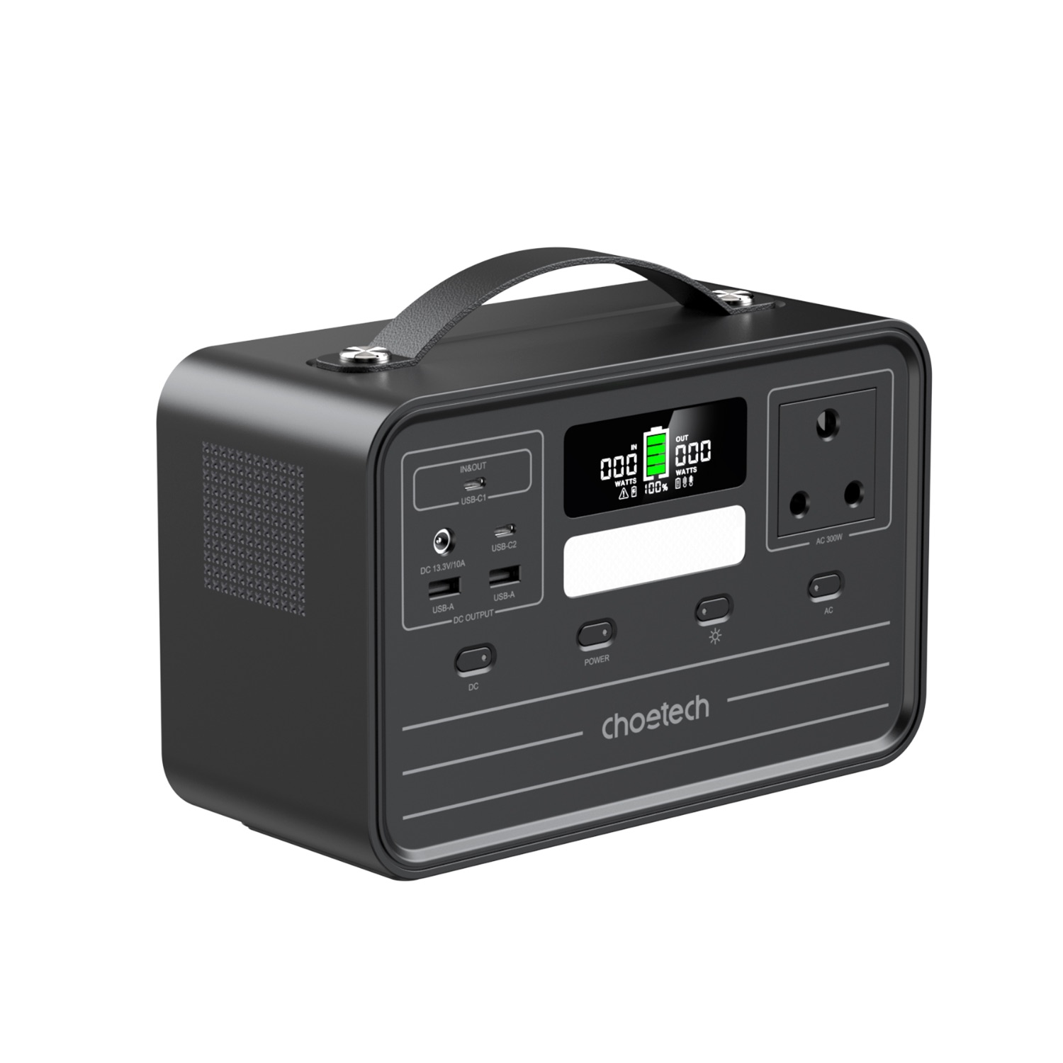 Choetech Portable Power Station 300W / 230Wh - Image 6