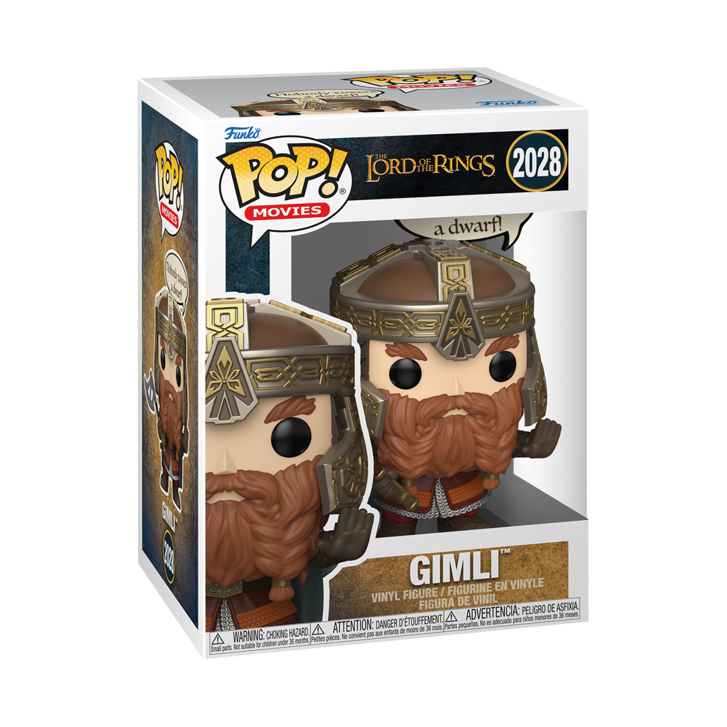 Funko Pop! Movies: The Lord Of The Rings - Gimli - Image 3
