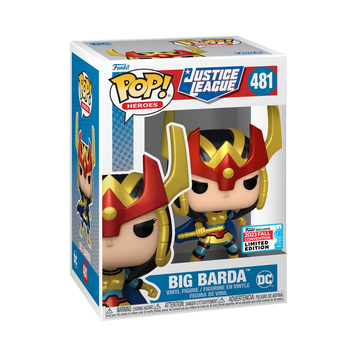 Funko Pop! Heroes: Justice League - Big Barda (Funko Exclusive 2023 Fall Convention Limited Edition) - Image 19