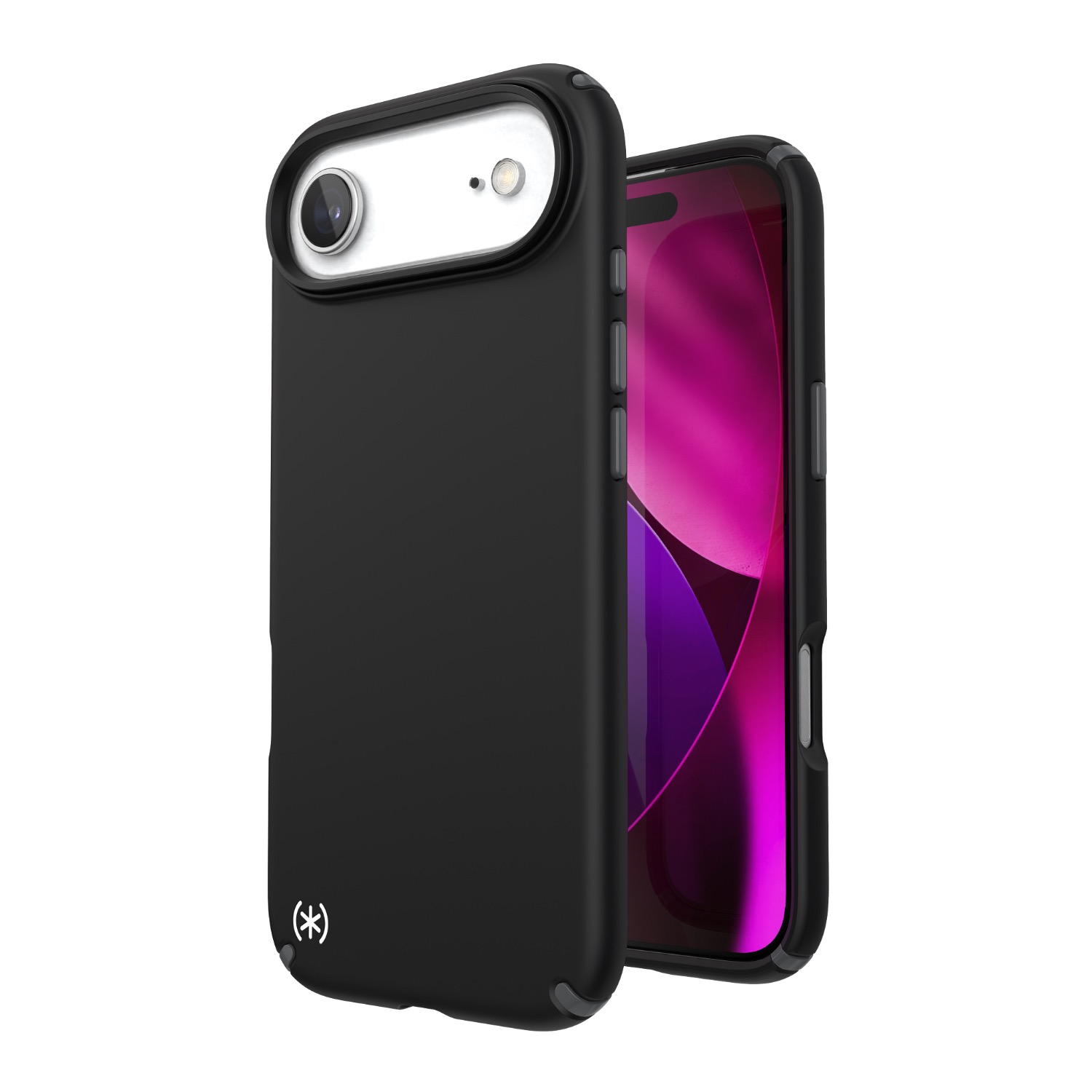 Speck Presidio2 Pro MagSafe Case - Apple iPhone Air - Black & Slate Grey - Image 84