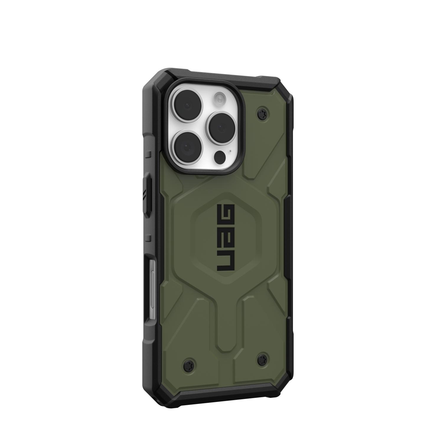UAG Pathfinder Magsafe Case - Apple iPhone 16 Pro - Olive Drab - Image 68