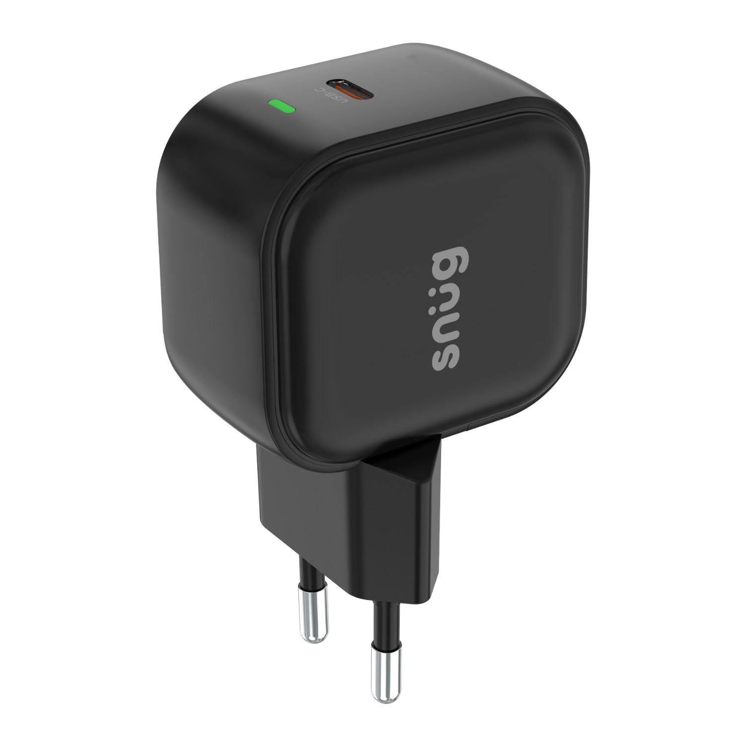 Snug 1 Port PD Wall Charger 25W - Black - Image 5
