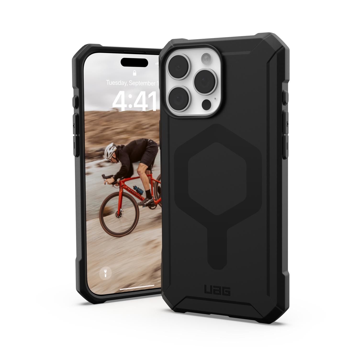 UAG Essential Armor Magsafe Case - Apple iPhone 16 Pro Max - Black - Image 47