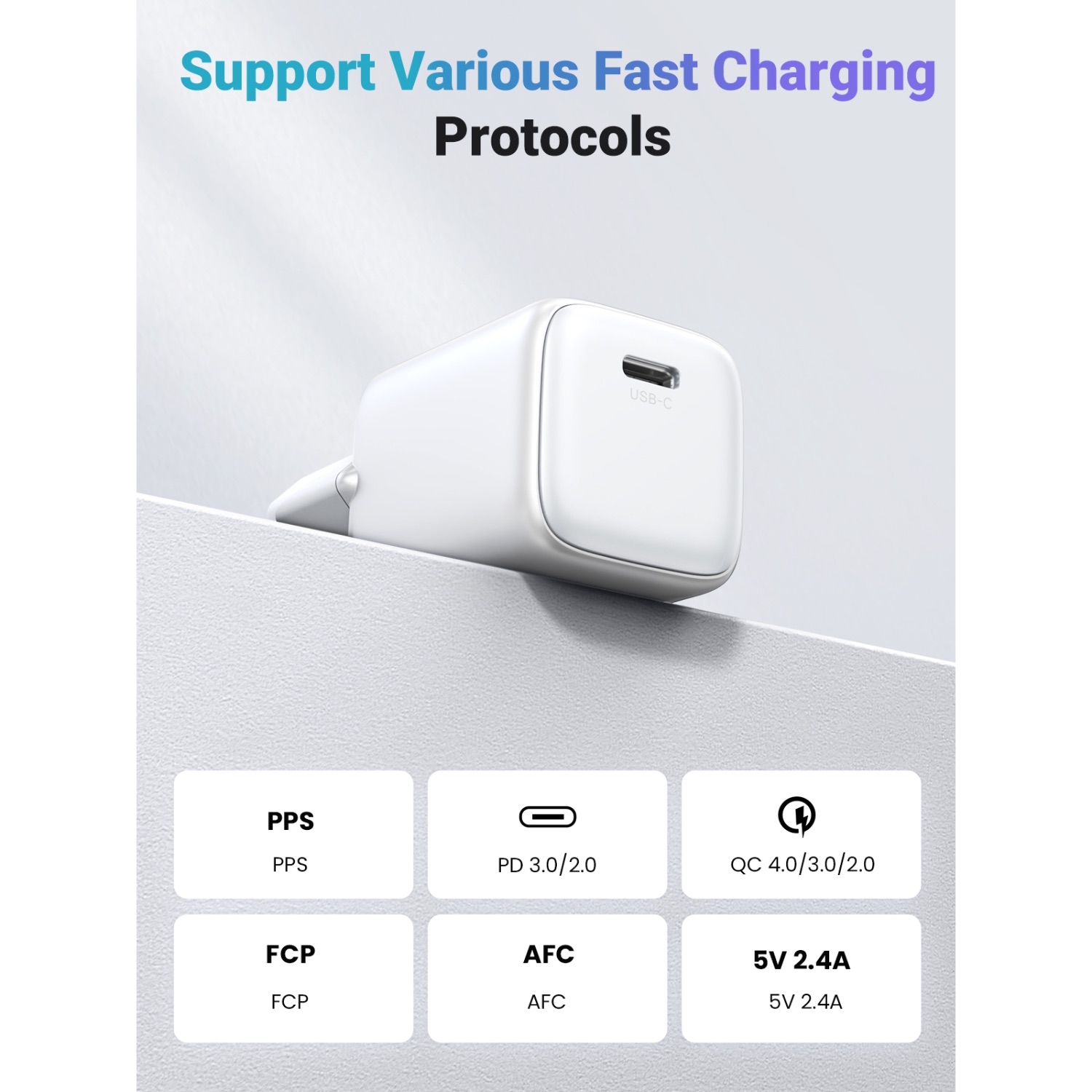 UGREEN 1 Port GaN PD Home Charger - 30W - Image 68