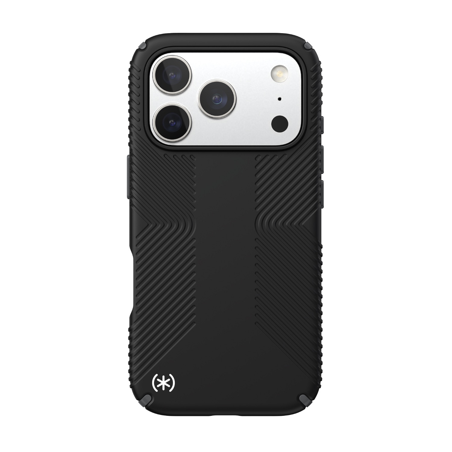 Speck Presidio2 Grip MagSafe Case - Apple iPhone 17 Pro - Black & Slate Grey - Image 85