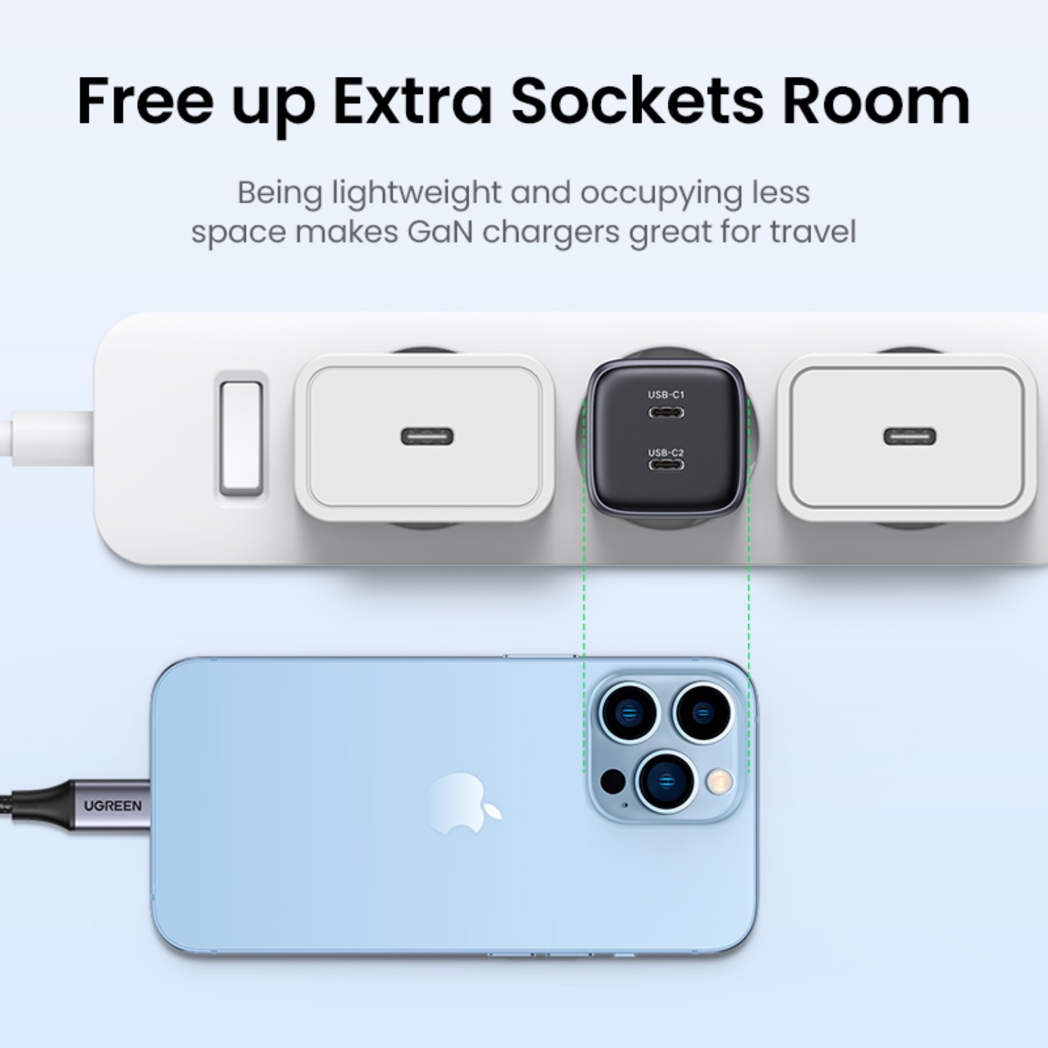 UGREEN 2 Port GaN PD Home Charger - 45W - Image 33