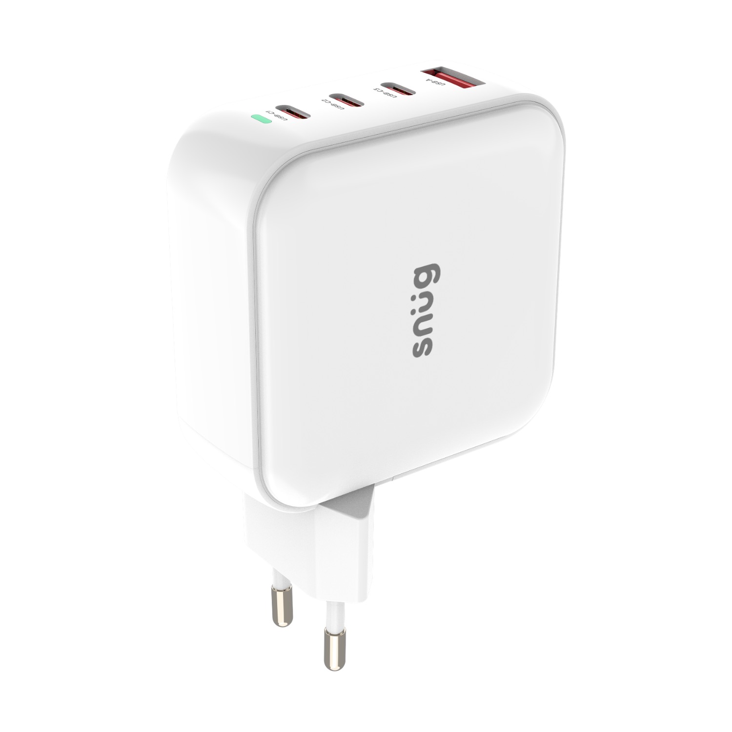 Snug 4 Port PD GaN Wall Charger 100W - White - Image 57