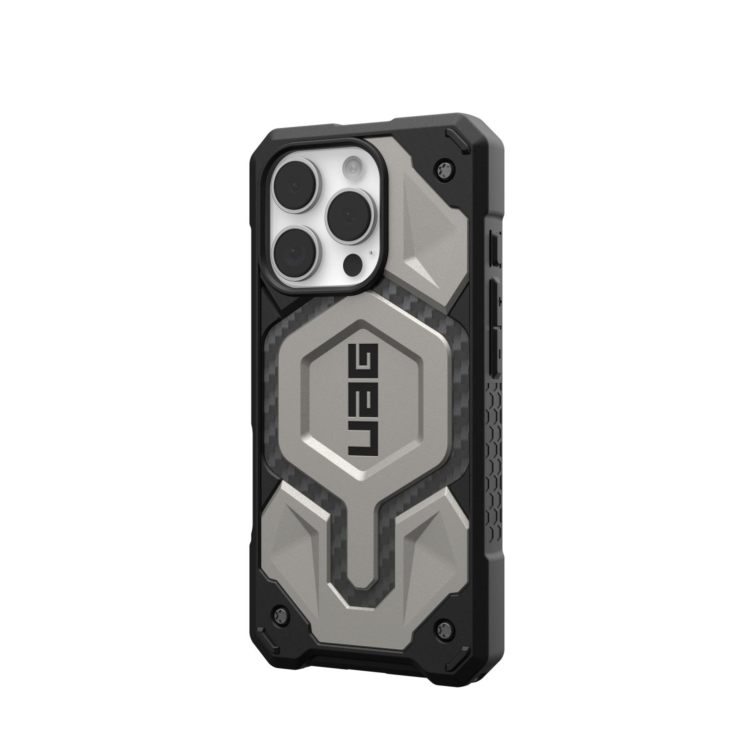 UAG Monarch Pro MagSafe Case - Apple iPhone 16 Pro - Titanium - Image 68