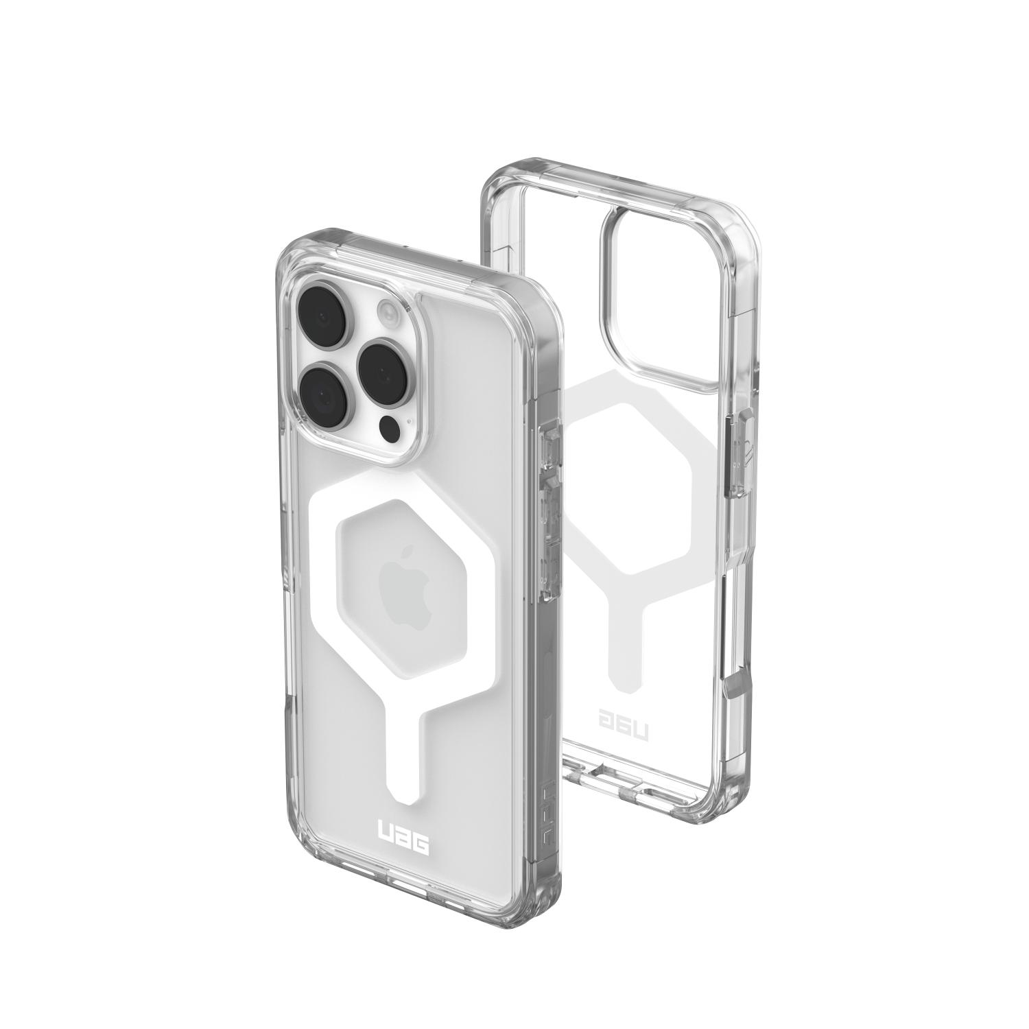 UAG Plyo Magsafe Case - Apple iPhone 16 Pro - Ice & White - Image 45