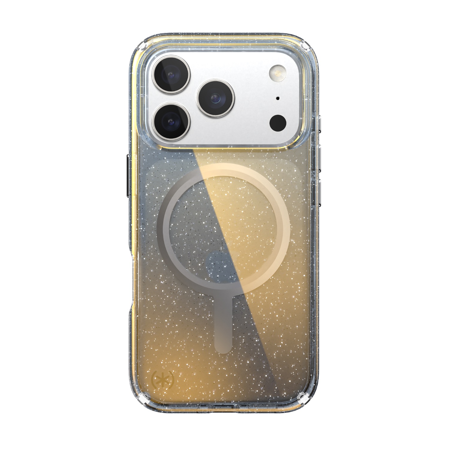 Speck Presidio Lux MagSafe Case - Apple iPhone 17 Pro - Silver Glitter - Image 81