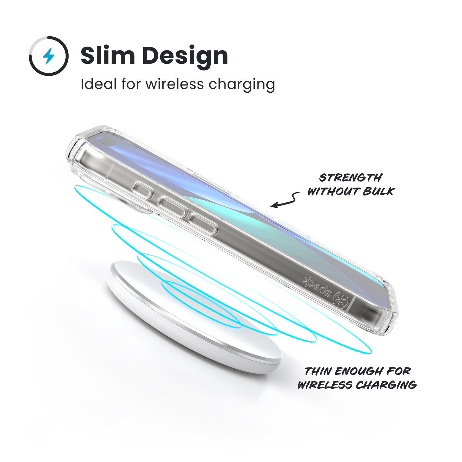 Speck Presidio Perfect Clear Case - Apple iPhone 17 Pro - Clear - Image 86