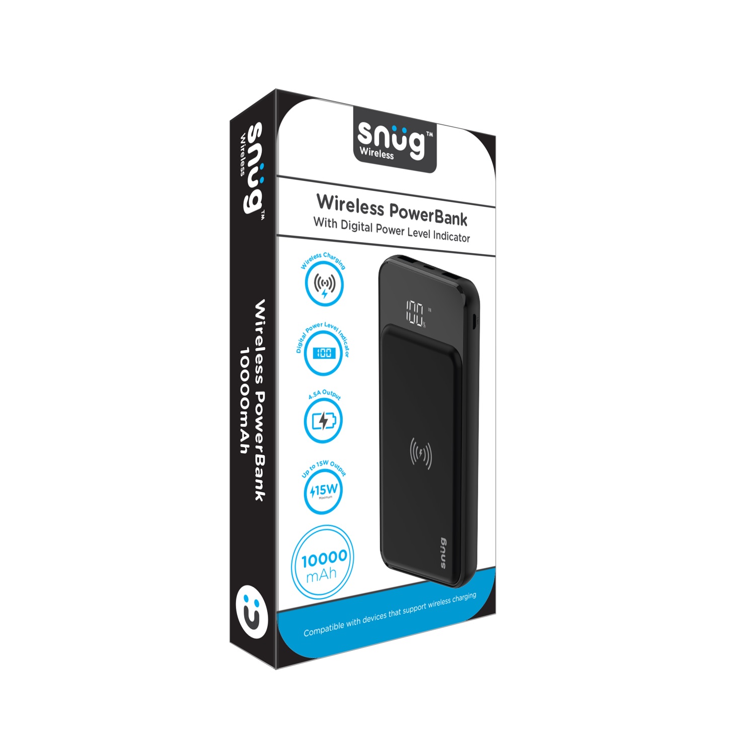 Snug Wireless Powerbank - 10000mAh - Image 48