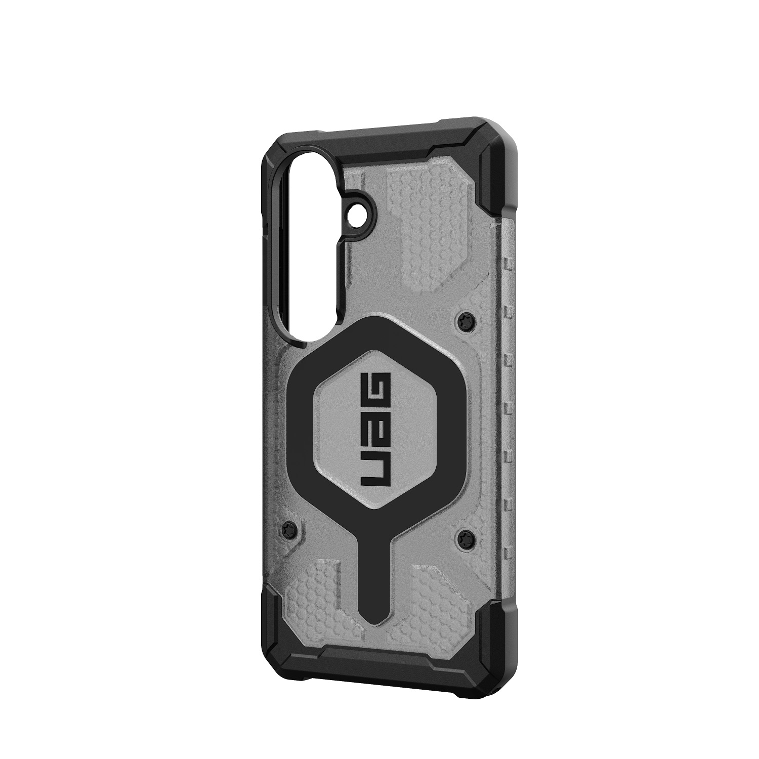 UAG Pathfinder Clear Magnetic Case - Samsung Galaxy S26 - Ash & Black - Image 13