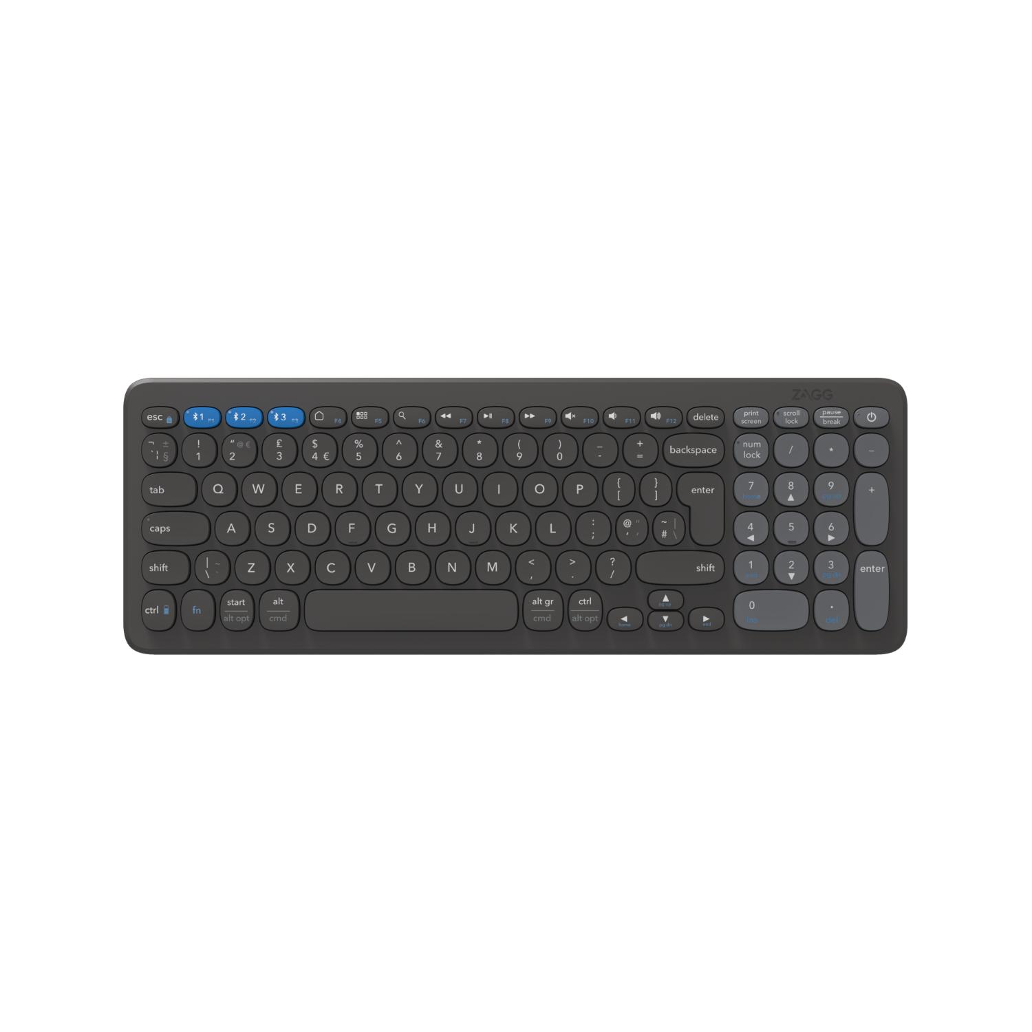 ZAGG Pro Wireless Keyboard 15-Inch - Grey - Image 155