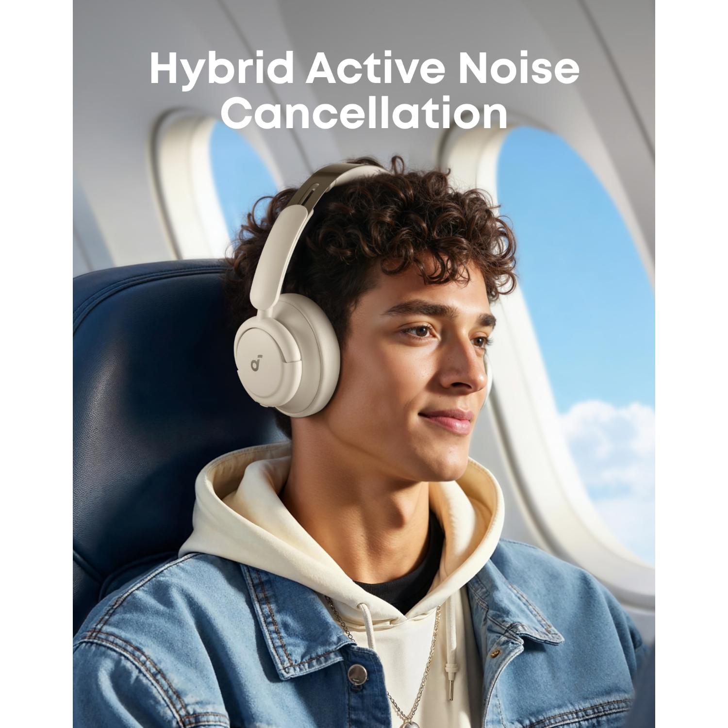 soundcore Q30 ANC Headphone - White - Image 3