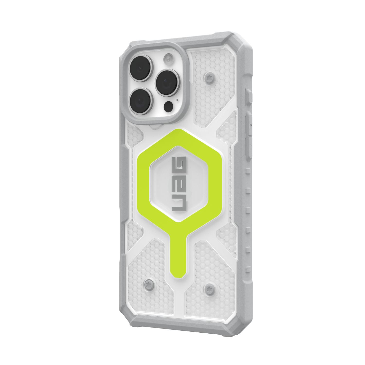 UAG Pathfinder Clear Magsafe Case - Apple iPhone 16 Pro Max - Neon - Image 52