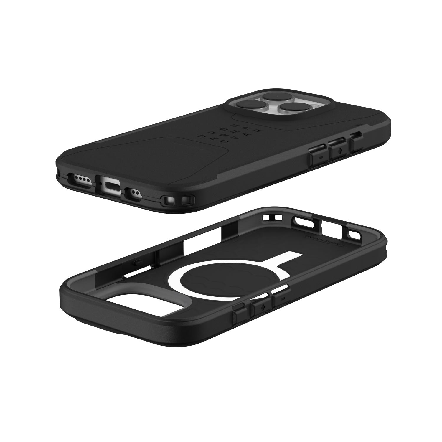 UAG Civilian Magsafe Case - Apple iPhone 16 Pro - Black - Image 44