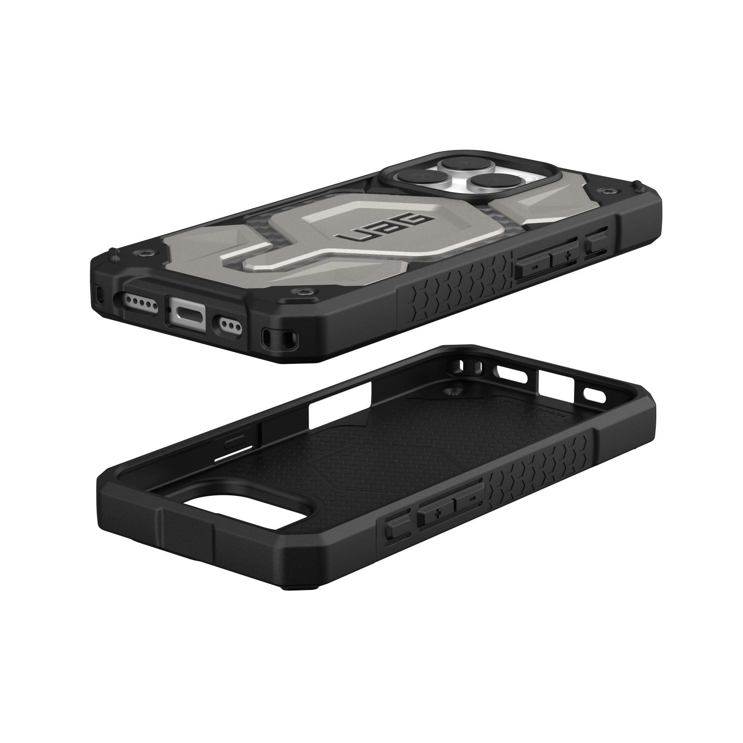 UAG Monarch Pro MagSafe Case - Apple iPhone 16 Pro - Titanium - Image 65