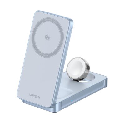 UGREEN 3-In-1 Magnetic Wireless Charger 25W - Blue