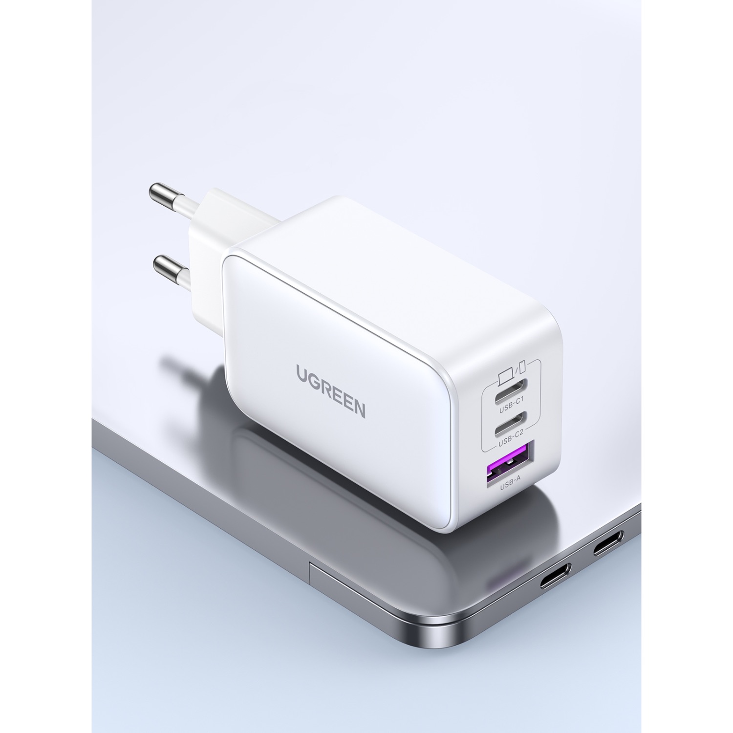 UGREEN 3 Port GaN PD Home Charger - 65W - Image 64