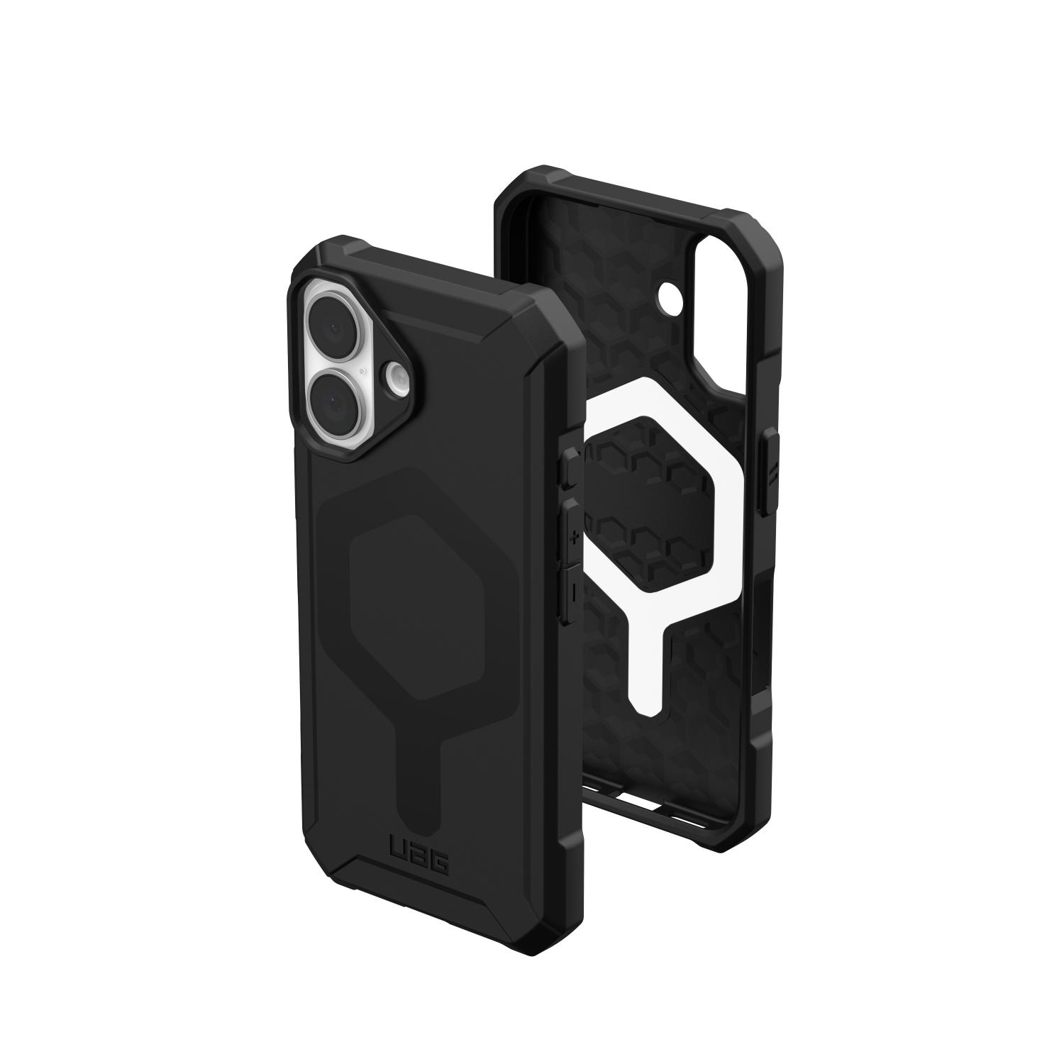 UAG Essential Armor Magsafe Case - Apple iPhone 16 - Black - Image 48