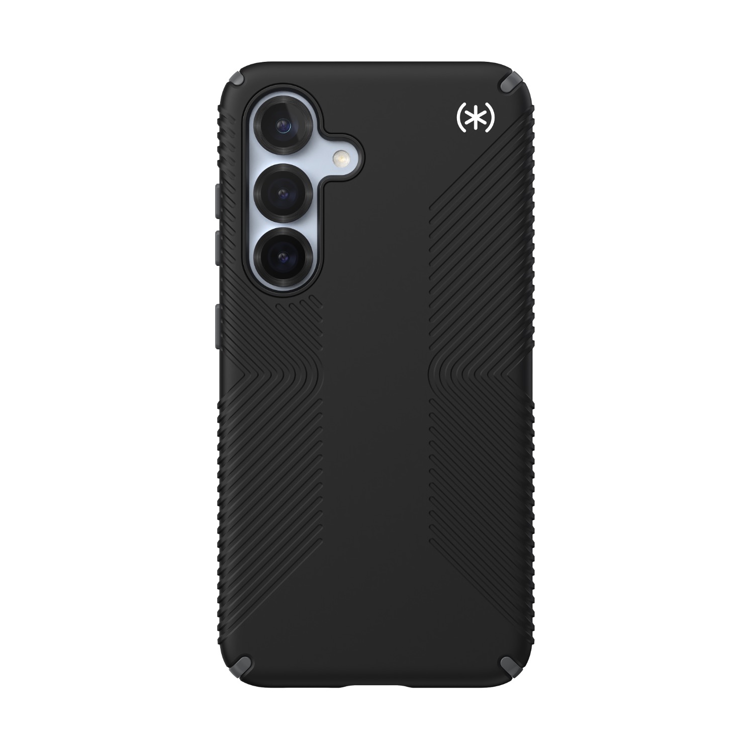 Speck Presidio2 Grip Case - Samsung Galaxy S25 - Black & Slate Grey - Image 167