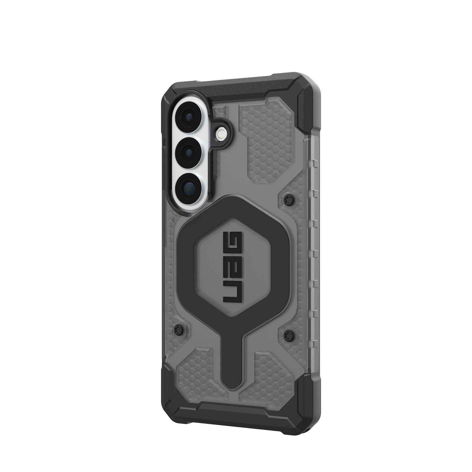 UAG Pathfinder Clear Magnetic Case - Samsung Galaxy S26 - Ash & Black - Image 10