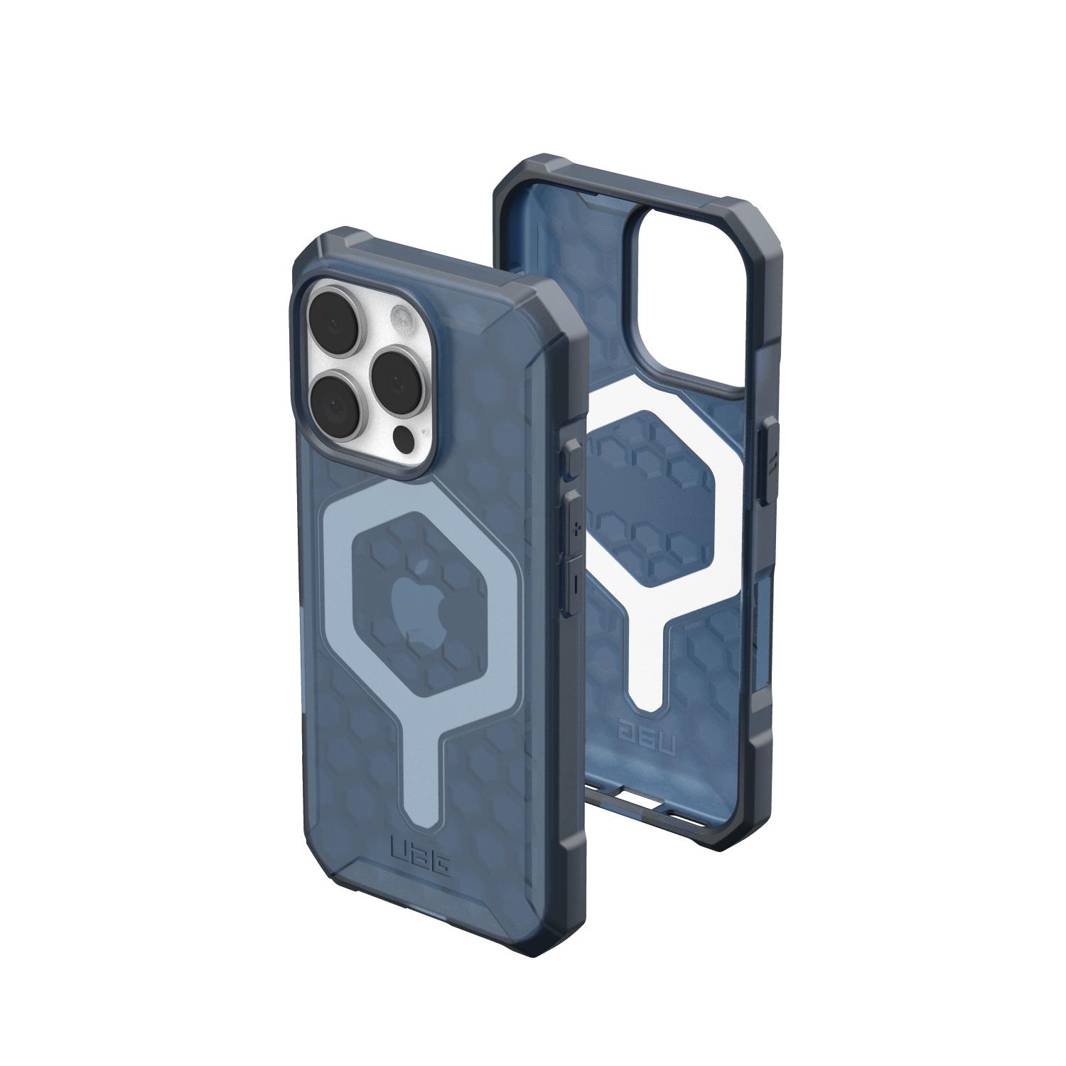 UAG Essential Armor Magsafe Case - Apple iPhone 16 Pro - Cloud Blue - Image 46