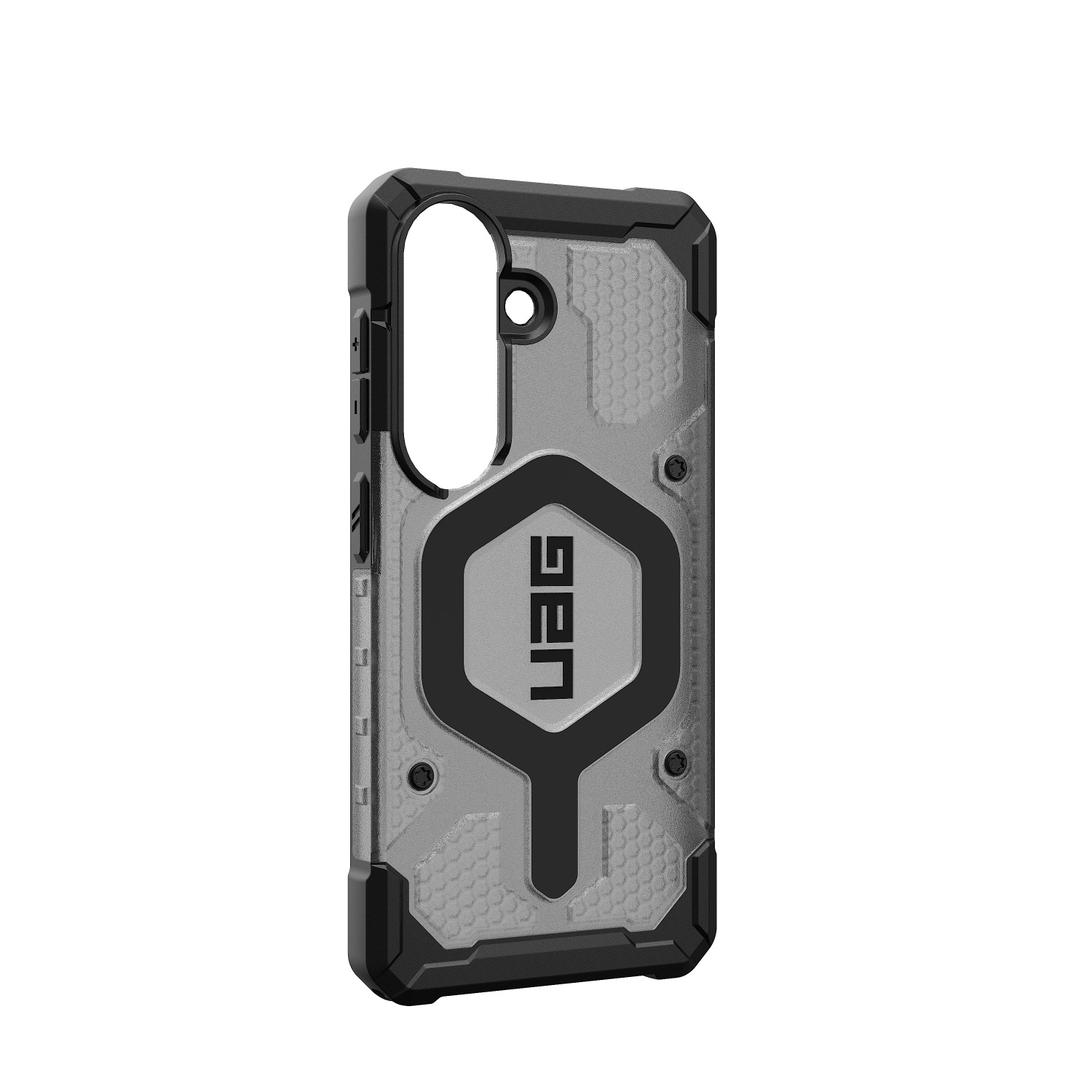 UAG Pathfinder Clear Magnetic Case - Samsung Galaxy S26 - Ash & Black - Image 14
