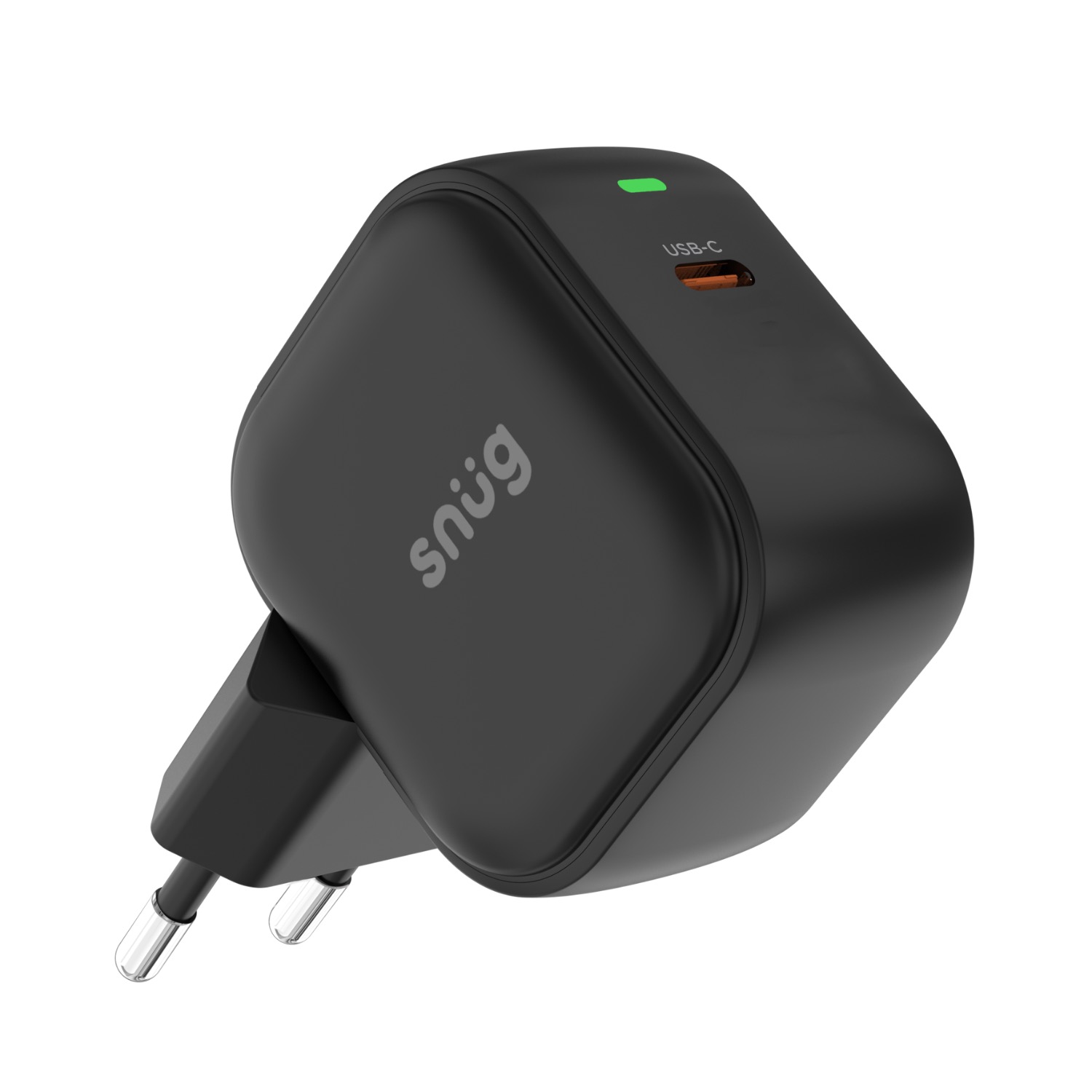 Snug 1 Port PD Wall Charger 25W - Black - Image 6