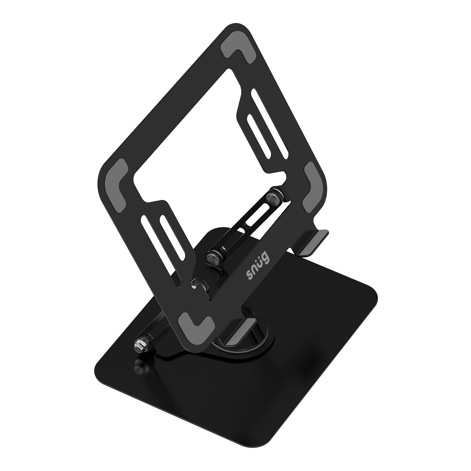 Snug Multi Angle Rotating Base Laptop Stand - Black - Image 126