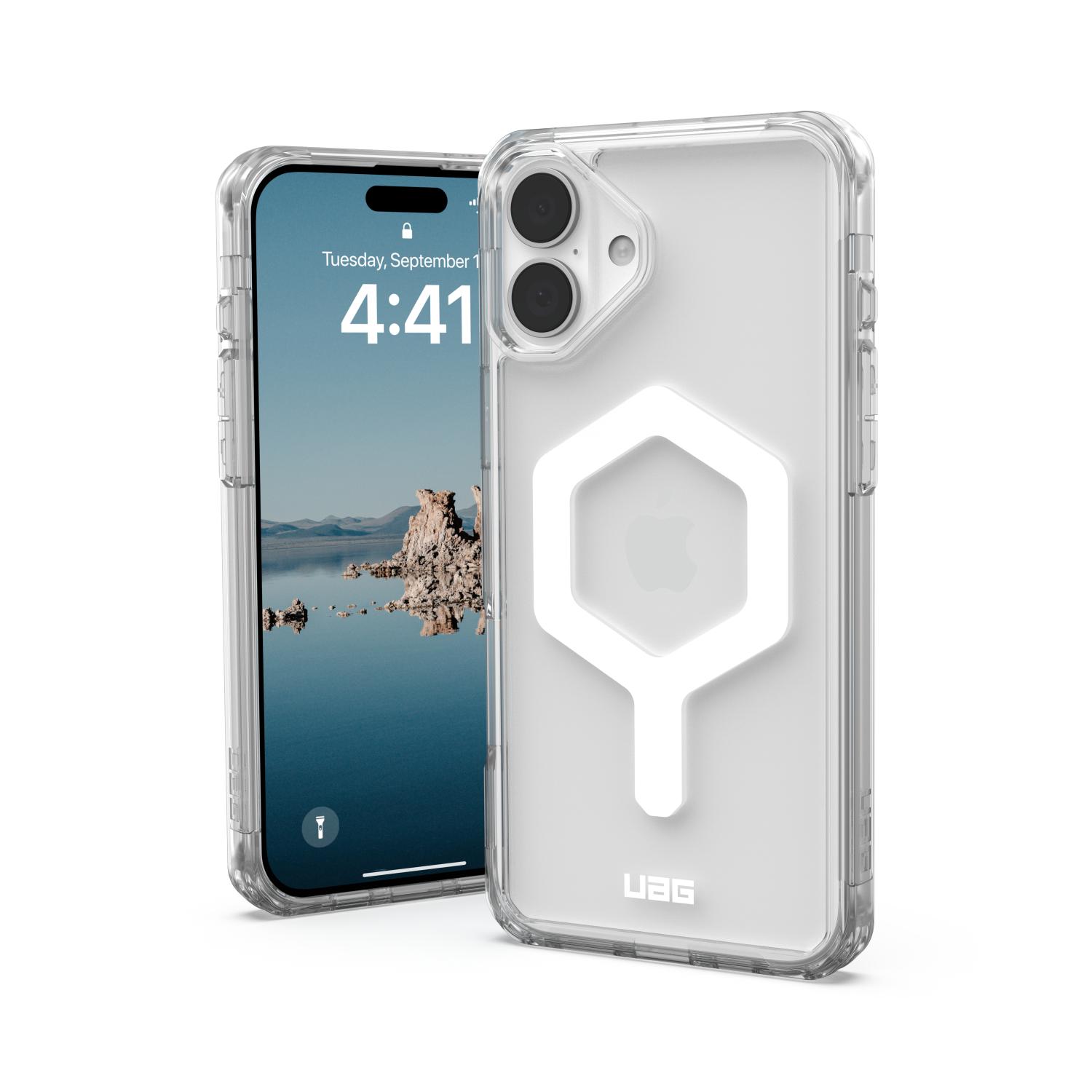 UAG Plyo Magsafe Case - Apple iPhone 16 Plus - Ice & White - Image 66
