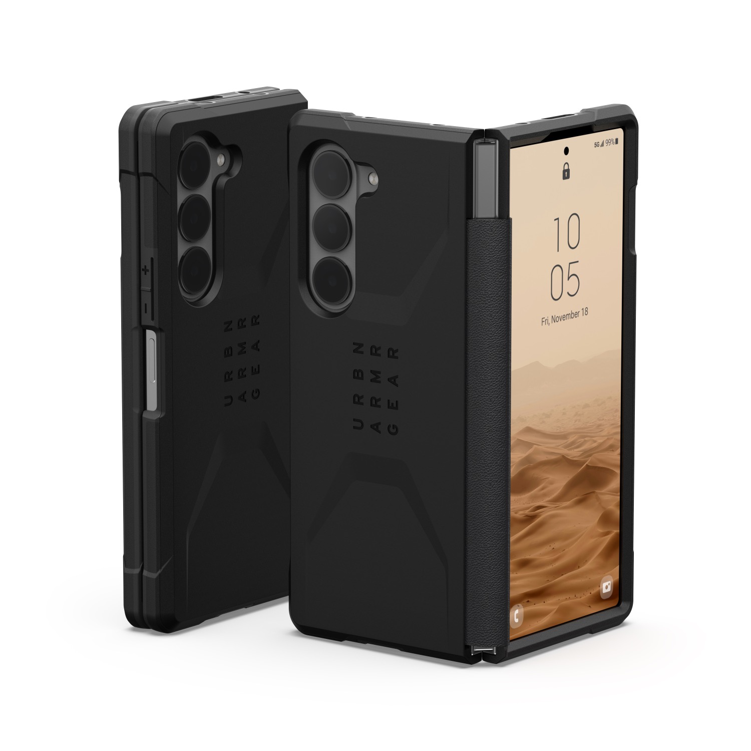 UAG Civilian Case - Samsung Galaxy Z Fold6 - Black - Image 78