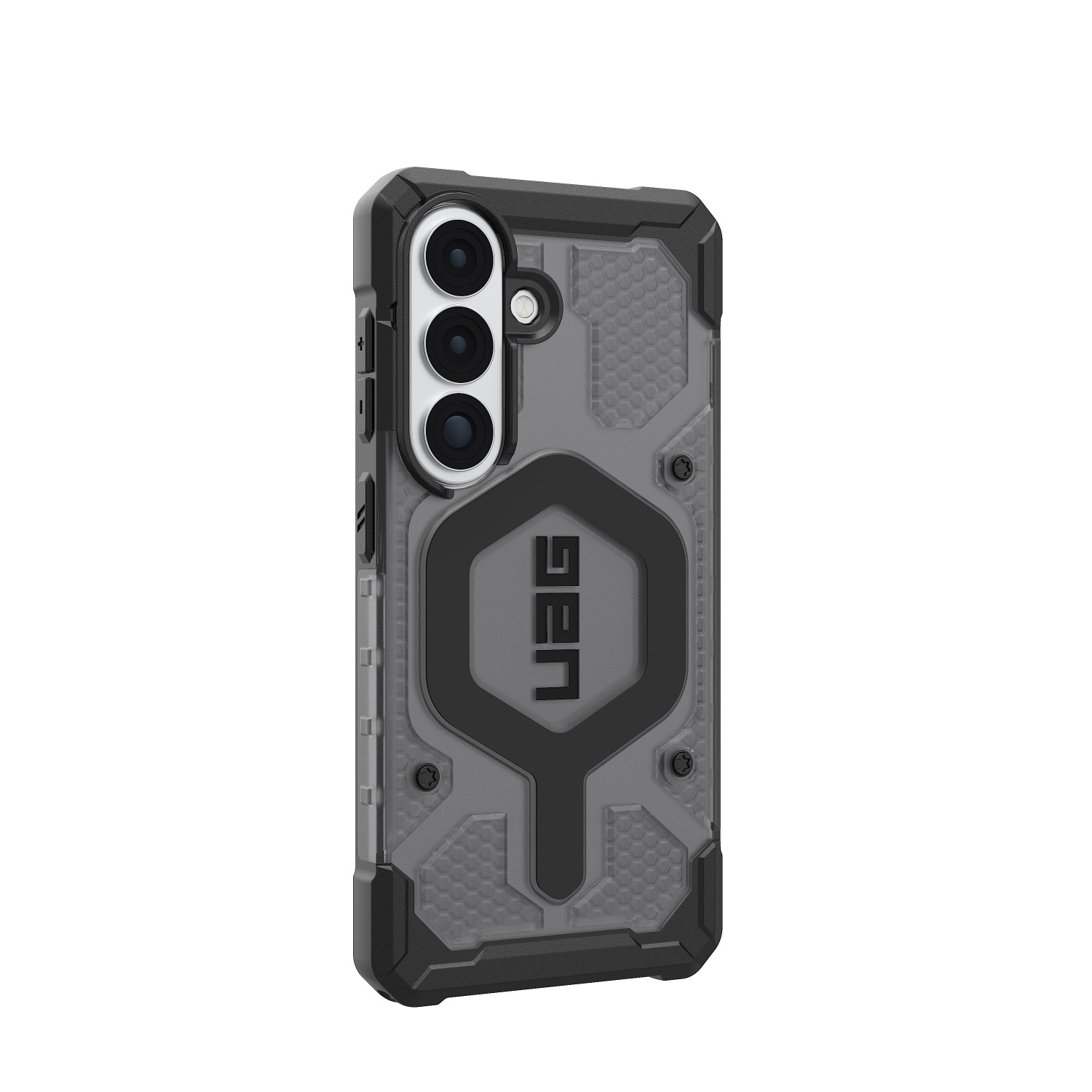 UAG Pathfinder Clear Magnetic Case - Samsung Galaxy S26 - Ash & Black - Image 11