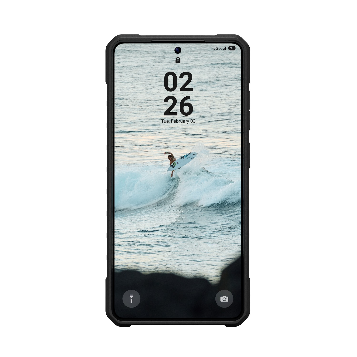 UAG Pathfinder Clear Magnetic Case - Samsung Galaxy S26 Ultra - Ice & Silver - Image 11