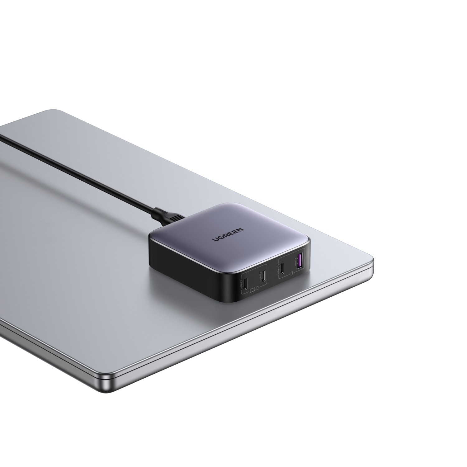 UGREEN 4 Port GaN Wall Charger With Cable - Grey - Image 19