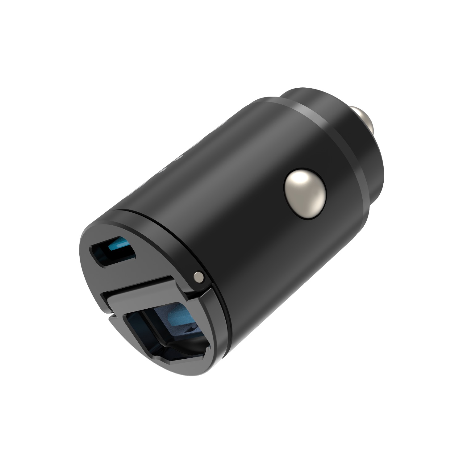 Snug Dual Port Mini Car Charger PD/USB 30W - Black - Image 107