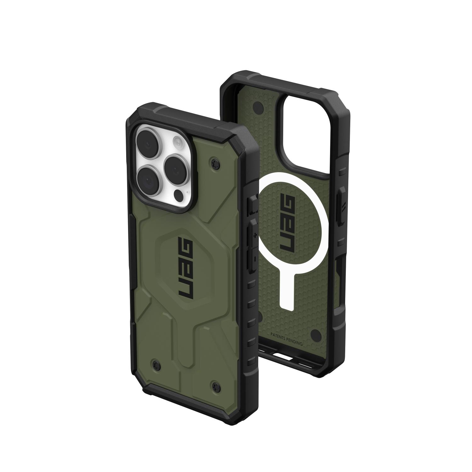 UAG Pathfinder Magsafe Case - Apple iPhone 16 Pro - Olive Drab - Image 65