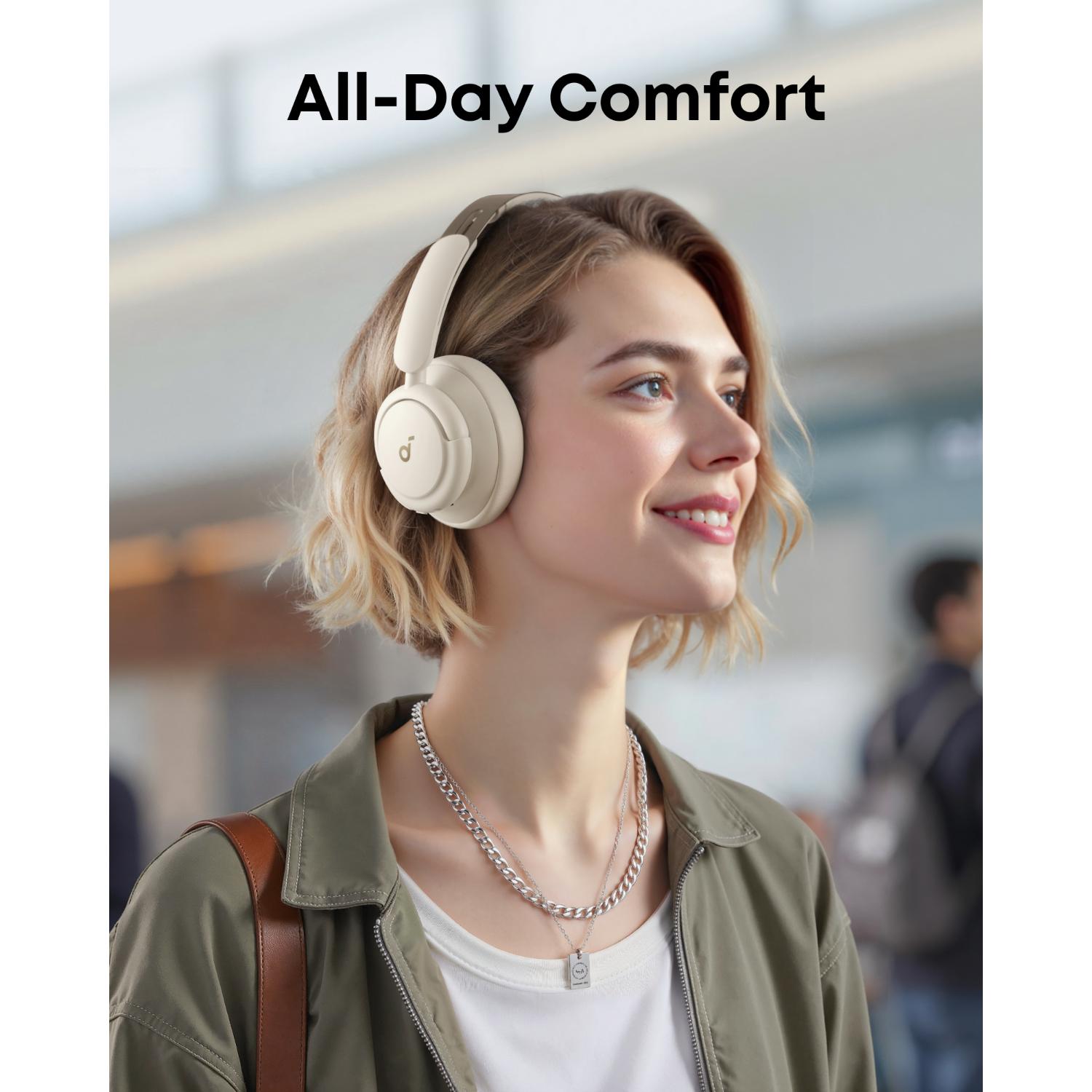 soundcore Q30 ANC Headphone - White - Image 5