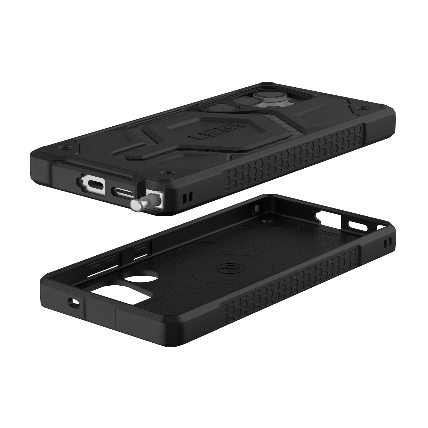 UAG Monarch Case - Samsung Galaxy S25 Ultra - Carbon Fibre - Image 176