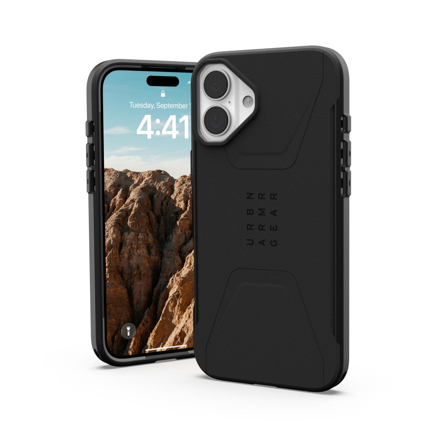 UAG Civilian Magsafe Case - Apple iPhone 16 Plus - Black - Image 41