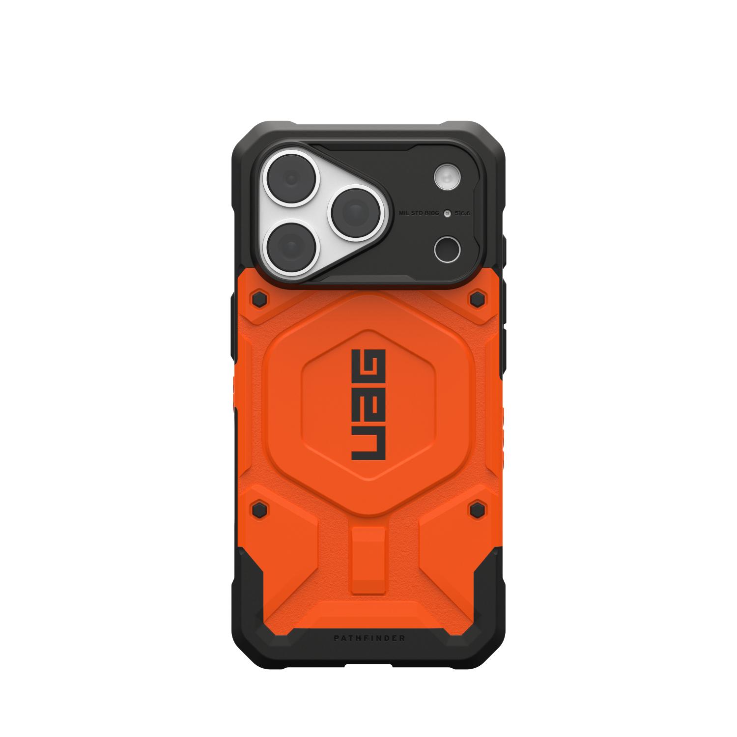UAG Pathfinder Magnet Case - Apple iPhone 18 Pro / 17 Pro - Orange - Image 10