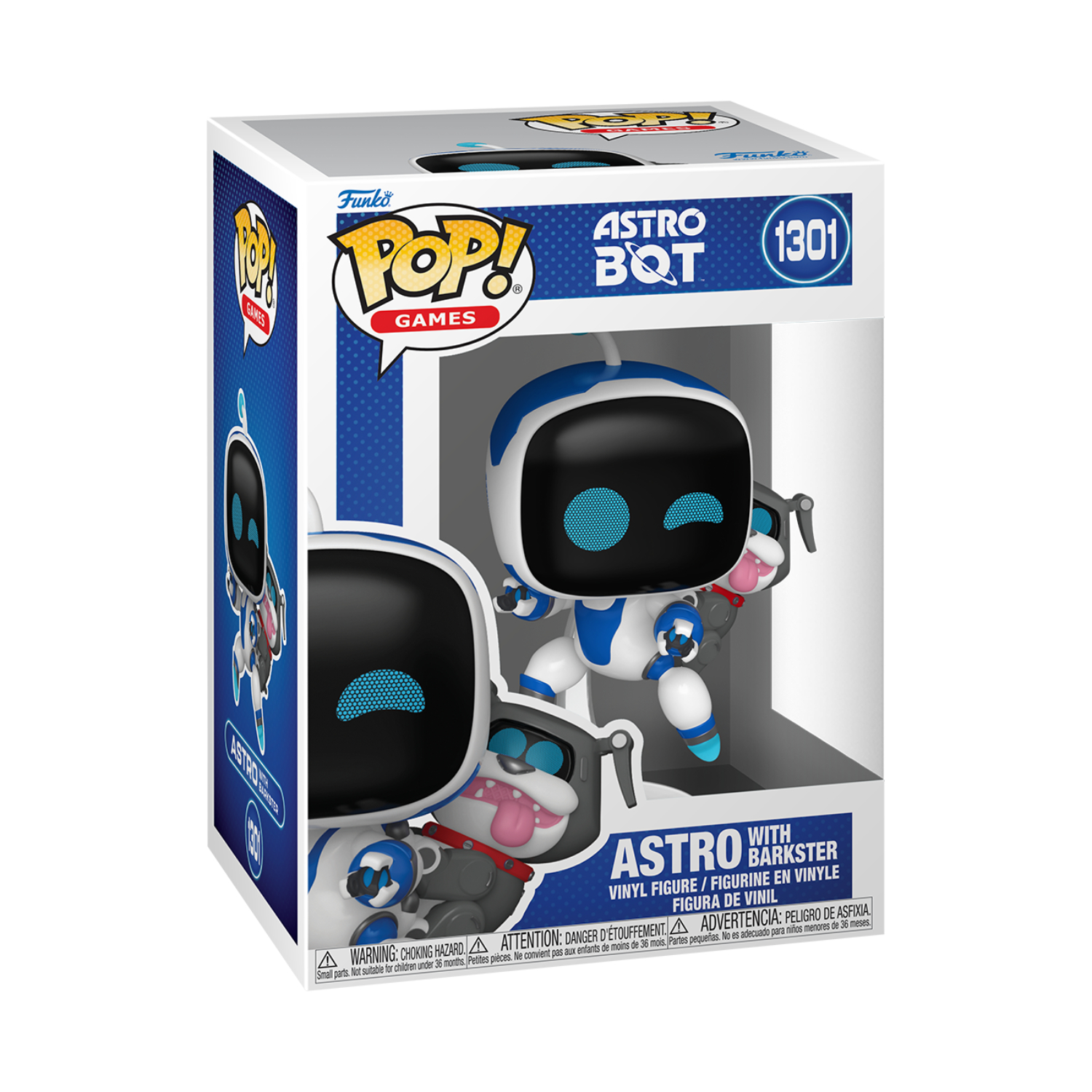 Funko Pop! Games: Astro Bot - Astro with Barkster - Image 3